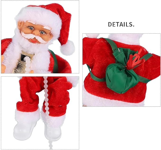 🎅🏻Santa Claus Escalador – La Magia Navideña que Cobra Vida en tu Hogar🎄