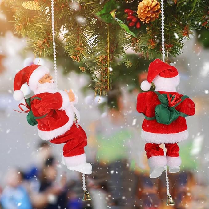 🎅🏻Santa Claus Escalador – La Magia Navideña que Cobra Vida en tu Hogar🎄