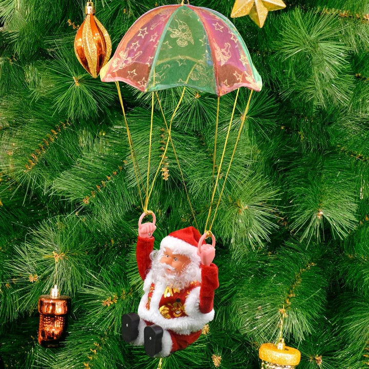 ✨ Papá Noel en Globo con Movimiento Giratorio – La decoración que roba todas las miradas ✨