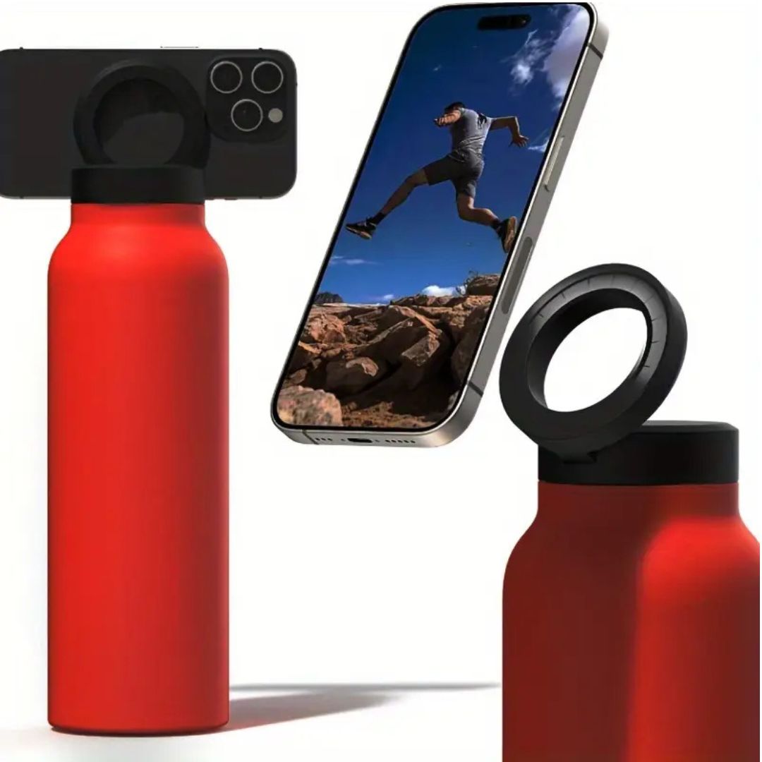 💦Optiforce Pro – Tu bebida y celular, siempre a la mano📱