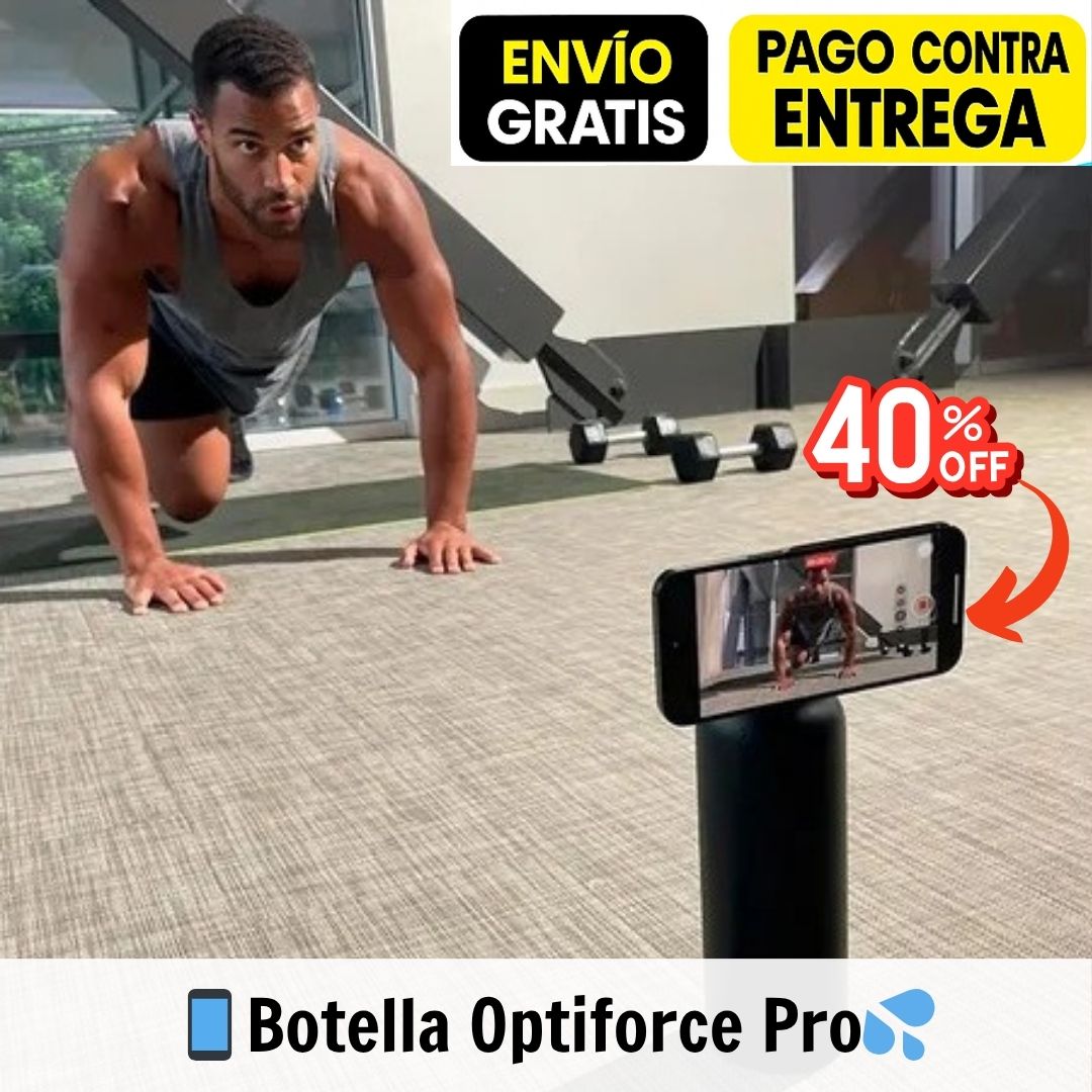 💦Optiforce Pro – Tu bebida y celular, siempre a la mano📱