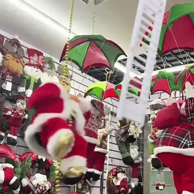 🎅🏻Santa Claus Escalador – La Magia Navideña que Cobra Vida en tu Hogar🎄